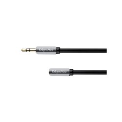 Kábel Jack 3,5 mm konektor / Jack 3,5 mm zdierka 1,8 m KRUGER & MATZ KM0316