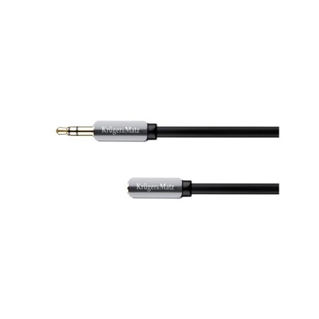 Kábel Jack 3,5 mm konektor / Jack 3,5 mm zdierka 1,8 m KRUGER & MATZ KM0316
