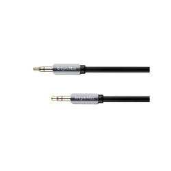 Kábel Jack 3,5mm konektor/Jack 3,5mm konektor 1m KRUGER & MATZ KM0312P