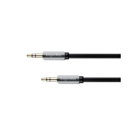 Kábel Jack 3,5mm konektor/Jack 3,5mm konektor 1m KRUGER & MATZ KM0312P