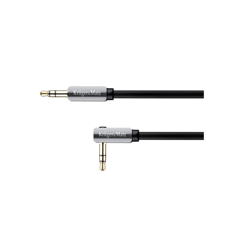 Kábel Jack 3,5mm konektor/Jack 3,5mm konektor 1m KRUGER & MATZ KM0312
