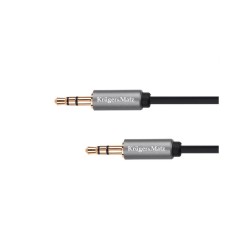 Kábel Jack 3,5mm konektor/Jack 3,5mm konektor 1m KRUGER & MATZ KM1226 Basic