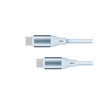 Kábel KRUGER & MATZ KM1269-1BL Basic USB-C/USB-C 1m Blue