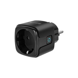 Smart zásuvka KRUGER & MATZ Connect P4 Black WiFi Tuya