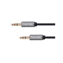 Kábel Jack 3,5mm konektor/Jack 3,5mm konektor 3m KRUGER & MATZ KM1228 Basic