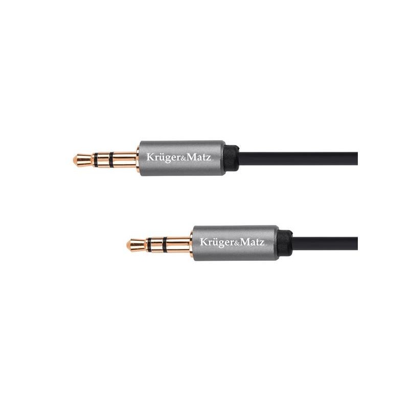 Kábel Jack 3,5mm konektor/Jack 3,5mm konektor 3m KRUGER & MATZ KM1228 Basic