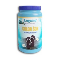 Prípravok pre chlórovú dezinfekciu bazénovej vody LAGUNA Chlor Šok 50% ZADARMO 1,5kg