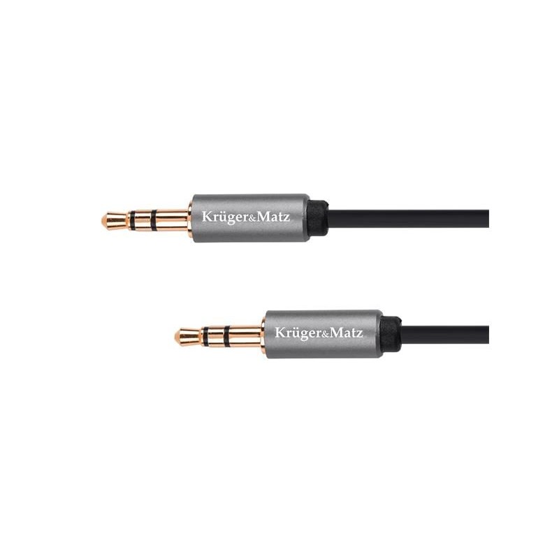 Kábel Jack 3,5mm konektor/Jack 3,5mm konektor 1,8m KRUGER & MATZ KM1227 Basic