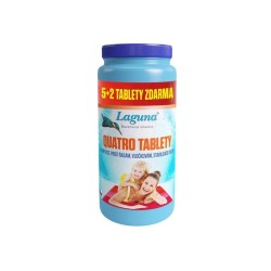 Multifunkčné tablety na chlórovú dezinfekciu bazénovej vody LAGUNA 4v1 Quatro 1,4kg