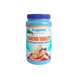 Multifunkčné tablety pre chlórovú dezinfekciu bazénovej vody LAGUNA 4v1 Quatro 10kg