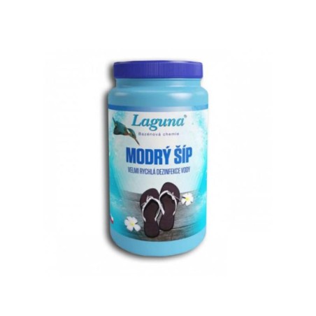 Prípravok pre chlórovú dezinfekciu bazénovej vody LAGUNA Modrý Šíp 1kg