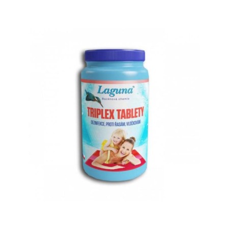 Multifunkčné tablety pre chlórovú dezinfekciu bazénovej vody LAGUNA 3v1 Triplex 2,4kg