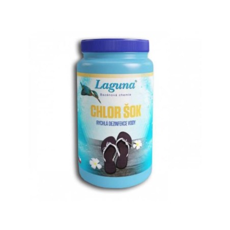 Prípravok pre chlórovú dezinfekciu bazénovej vody LAGUNA Chlor Šok 1kg
