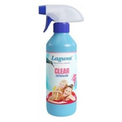 Prípravok na vyčistenie bazénov pred napustením bazénovej vody LAGUNA Clear 0,5l