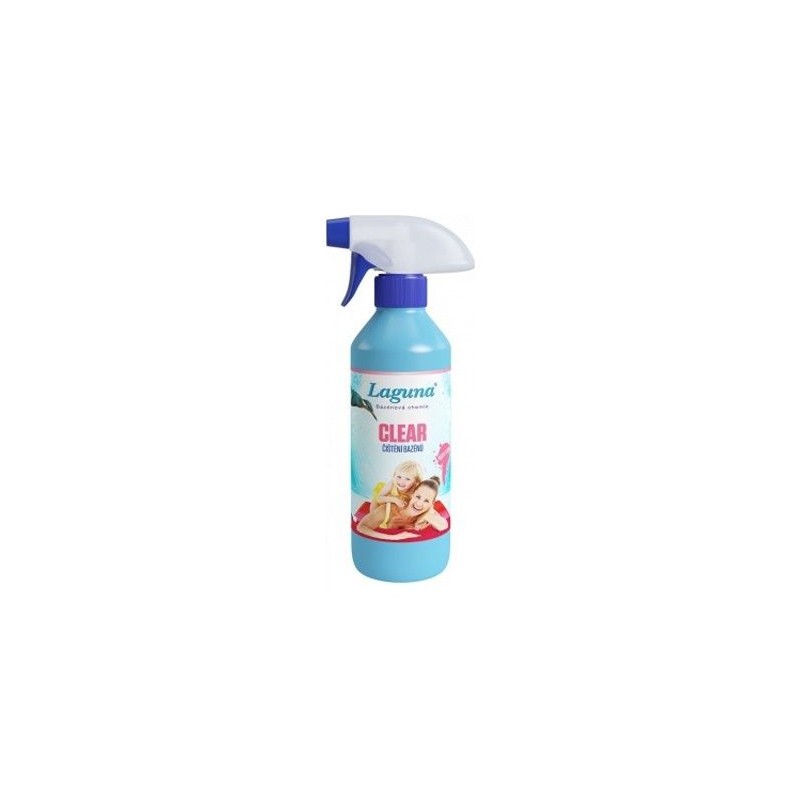Prípravok na vyčistenie bazénov pred napustením bazénovej vody LAGUNA Clear 0,5l