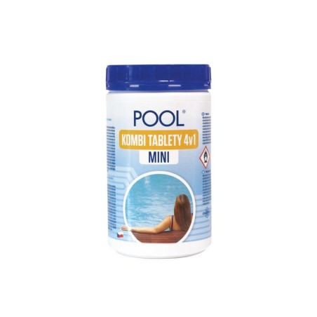 Multifunkčné tablety pre chlórovú dezinfekciu bazénovej vody LAGUNA 4v1 Pool Kombi Mini 1kg