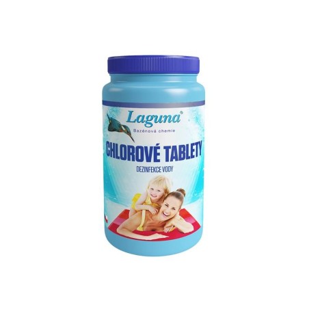 Tablety pre chlórovú dezinfekciu bazénovej vody LAGUNA 1kg