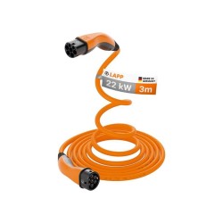 Kábel nabíjací LAPP 75745 typ 2 22kW 32A 3 fáza 3m pre elektromobil