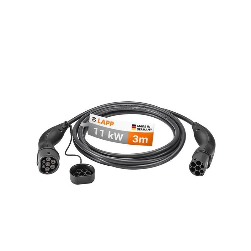 Kábel nabíjací LAPP 75747 typ 2 11kW 20A 3 fázy 3m pre elektromobil