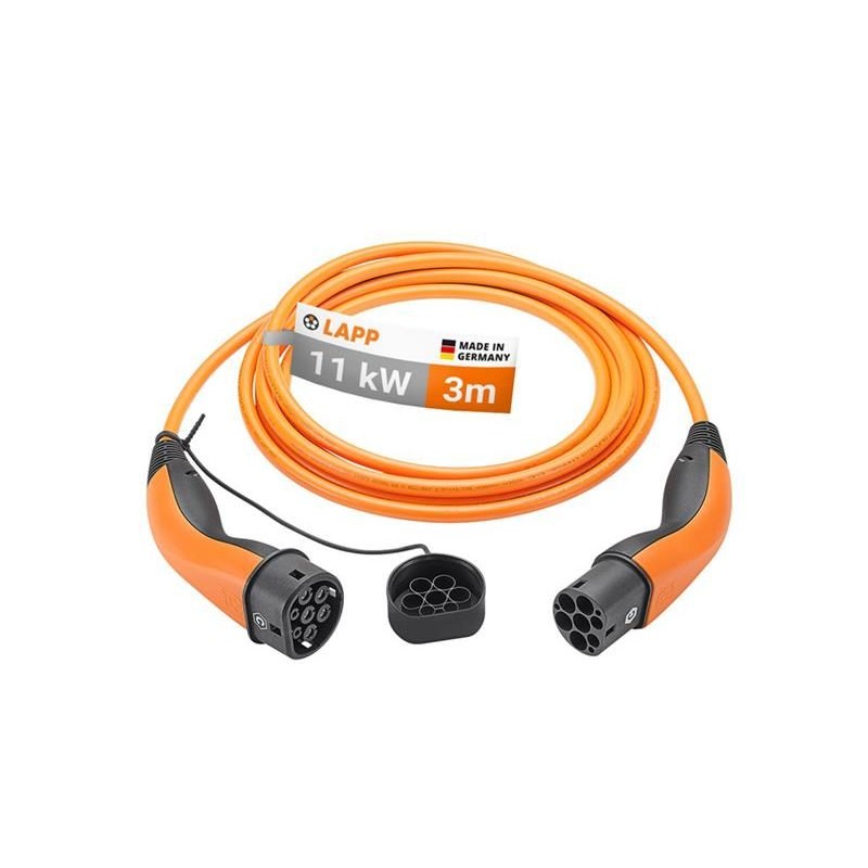 Kábel nabíjací LAPP 75743 typ 2 11kW 20A 3 fázy 3m pre elektromobil
