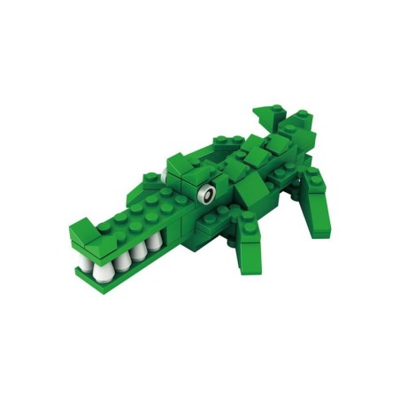 Stavebnica LIGHT STAX SHOW Hybrid Snapping Crocodile