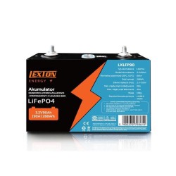Batéria LiFePO4 LEXTON 3,2V/ 90Ah 288Wh