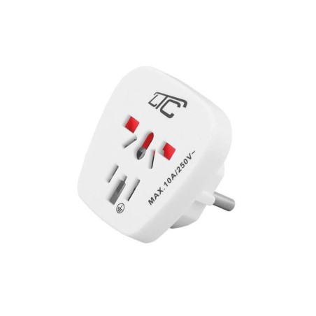 Adaptér cestovný LTC LX6032 univerzálny ČR pre 150 krajín