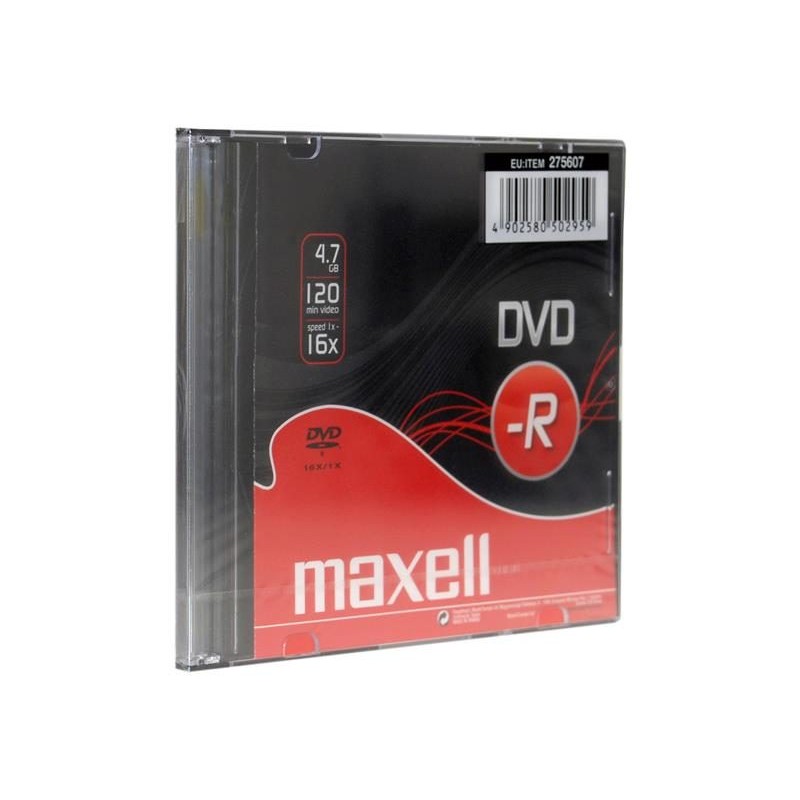 DVD-R 4,7GB MAXELL16x 1ks