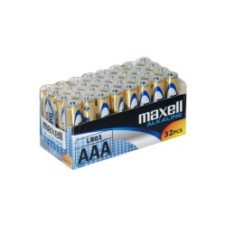 Batéria AAA (R03) alkalická MAXELL Power 32ks