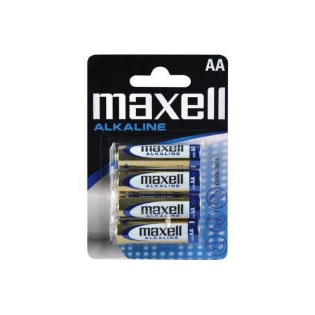 Batéria AA (R6) alkalická MAXELL 4ks / blister