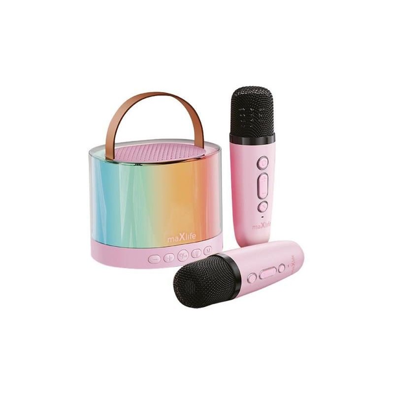Karaoke set MAXLIFE MXKS-200 Pink