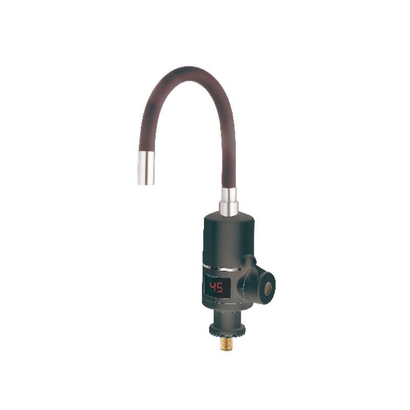 Drezová batéria MIXXUS ELW06-EF-2BLACK s elektrickým ohrievačom vody
