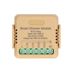 Smart ovládač osvetlenia MOES Switch Module MS-105B-M WiFi Tuya