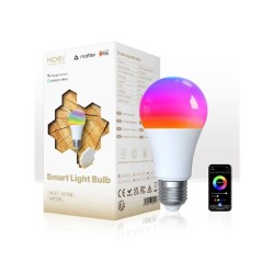 Inteligentná LED žiarovka E27 9W RGB CCT MOES MWB-TDA9-RCW-E27 WiFi Tuya