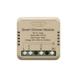 Smart ovládač osvetlenia MOES Switch Module MS-105 WiFi Tuya