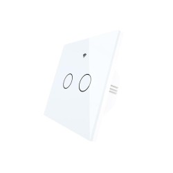 Smart vypínač osvetlenia MOES Light Button Switch WS-EU2 WiFi Tuya