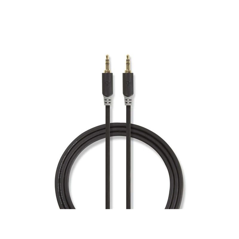 Kábel Jack 3,5mm konektor/Jack 3,5mm konektor 5m NEDIS CABW22000AT50