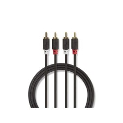 Kábel 2x Cinch konektor/2x Cinch konektor 5m NEDIS CABW24200AT50