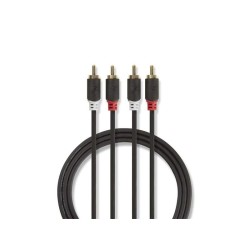 Kábel 2x Cinch konektor/2x Cinch konektor 3m NEDIS CABW24200AT30