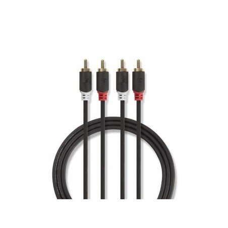 Kábel 2x Cinch konektor/2x Cinch konektor 3m NEDIS CABW24200AT30