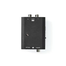 Prevodník Toslink/2x Cinch NEDIS ACON2509BK