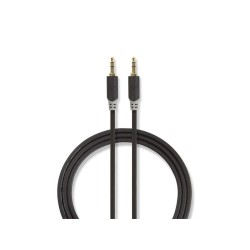 Kábel Jack 3,5mm konektor/Jack 3,5mm konektor 2m NEDIS CABW22000AT20