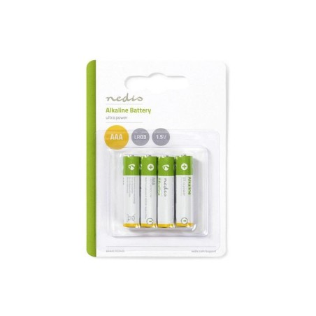 Batéria AAA (LR03) alkalická NEDIS BAAKLR034BL 4ks / blister