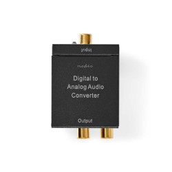 Prevodník 2x Cinch/Toslink NEDIS ACON2510BK