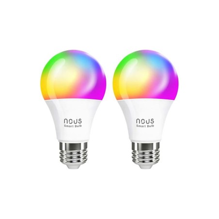 Smart LED žiarovka E27 9W RGB NOUS P3/2pack WiFi Tuya sada 2ks