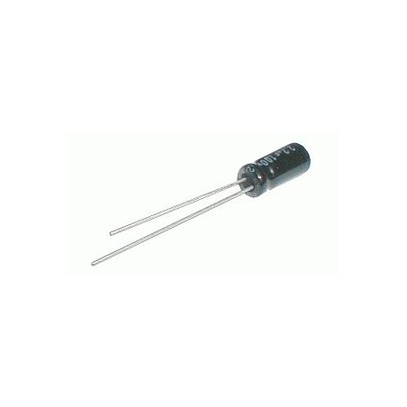 Kondenzátor elektrolytický 100M/16V 5x11-2.5 105*C rad.C