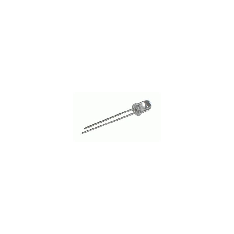 LED 5mm zelená 9000mcd/20° číra