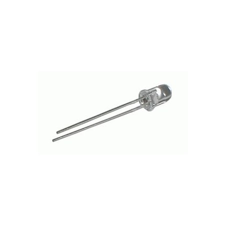 LED 5mm zelená 9000mcd/20° číra