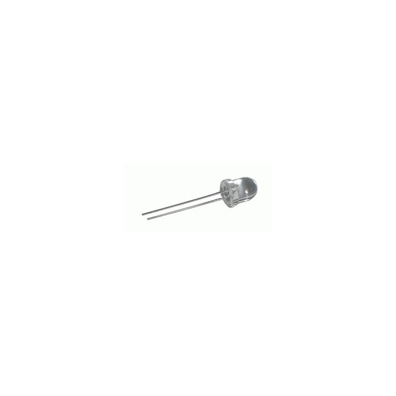 LED 8mm biela 3500mcd/20° číra