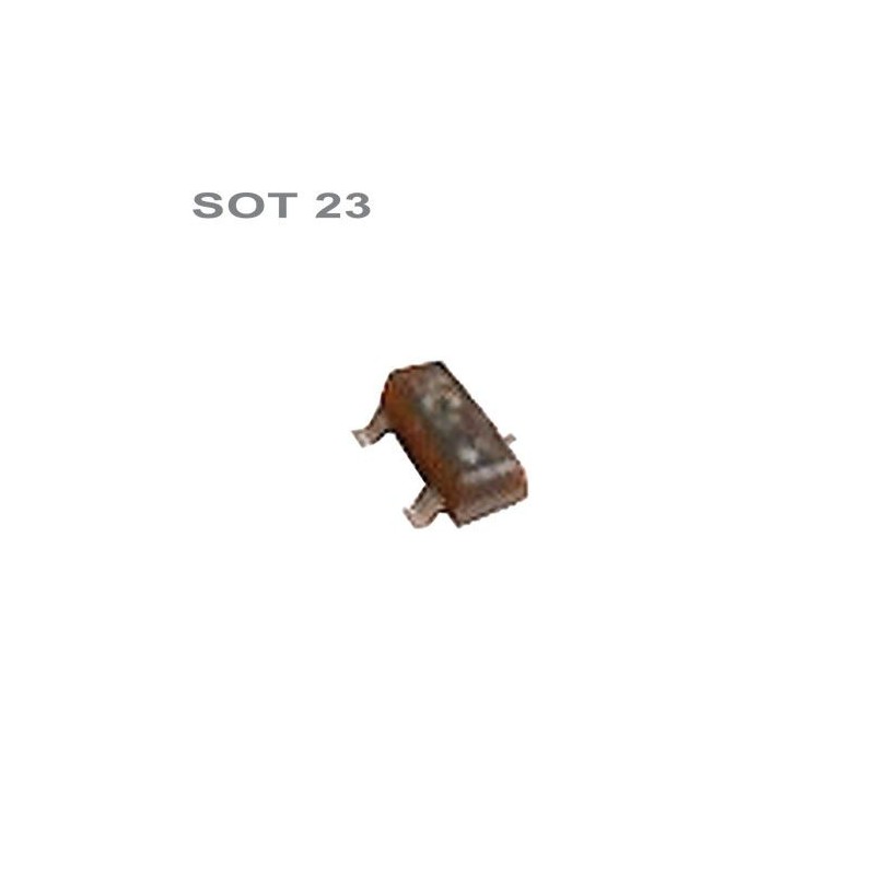Tranzistor BC847A smd NPN 45V,0.1A,0.25W SOT23